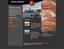 Tablet Screenshot of helioaircraft.com
